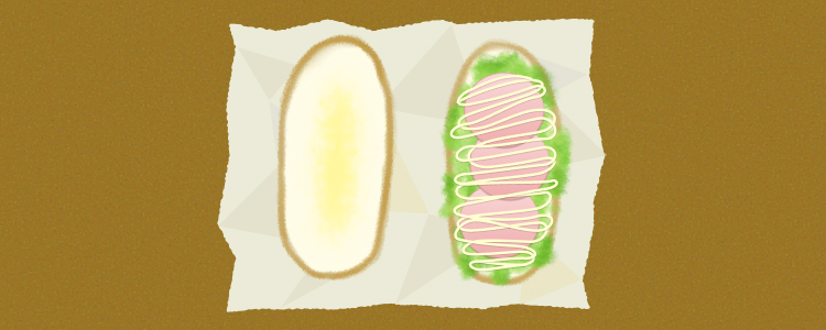 ハムサンド01